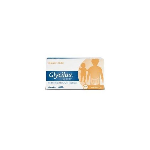 GLYCILAX Suppositorien für Kinder 6 St