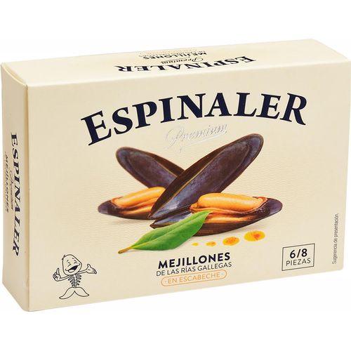 Premium Miesmuscheln in pikanter Marinade