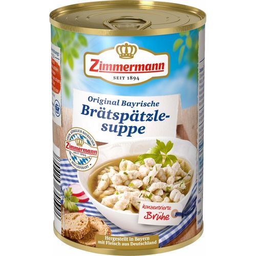 Original Bayerische Brätspätzle-Suppe