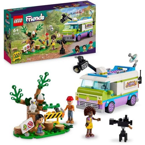 LEGO® Konstruktionsspielsteine Nachrichtenwagen (41749), LEGO® Friends, (446 St), Made in Europe, bunt