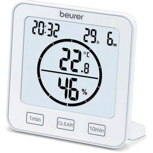 BEURER HM 22 Innenwetterstation (Thermo-Hygrometer), weiß