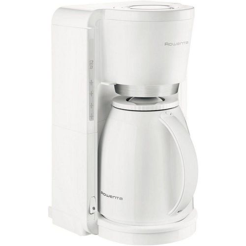 Rowenta Filterkaffeemaschine CT3801 Adagio, 1,25l Kaffeekanne, weiß