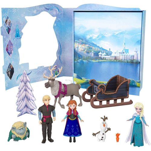 Mattel® Anziehpuppe Disney Die Eiskönigin, Geschichten-Set, bunt