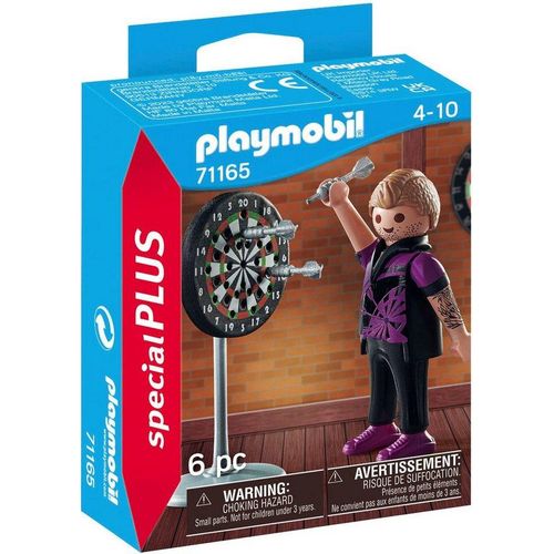 Playmobil® Konstruktions-Spielset Dartspieler (71165), Special Plus, Made in Europe, bunt