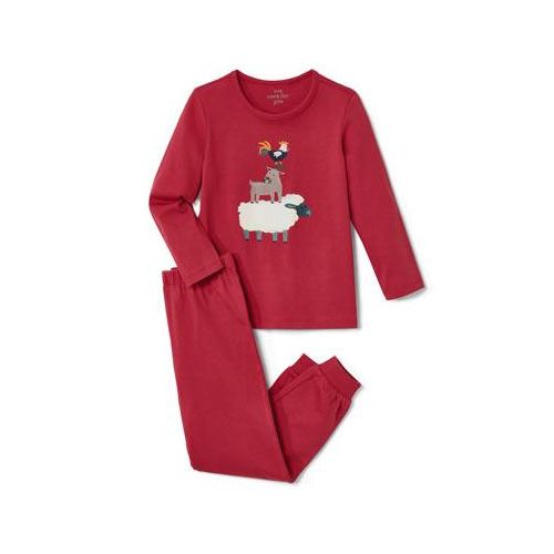 Kleinkind-Pyjama - Rot - Kinder - Gr.: 98/104