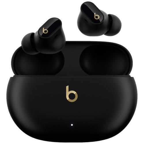 Beats Studio Buds Plus HiFi In Ear Kopfhörer Bluetooth® Stereo Schwarz/Gold Noise Cancelling, Mikrofon-Rauschunterdrückung Ladecase, Schweißresistent,