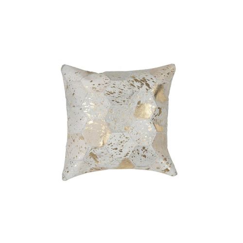 Spark Pillow 210 Elfenbein / Gold 45cm x 45cm