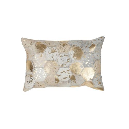 Spark Pillow 210 Elfenbein / Gold 40cm x 60cm