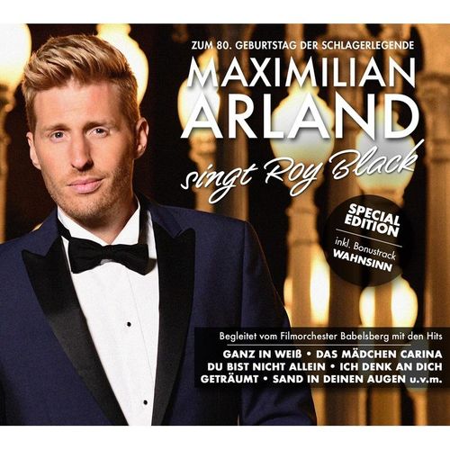 Maximilian Arland singt Roy Black - Maximilian Arland. (CD)