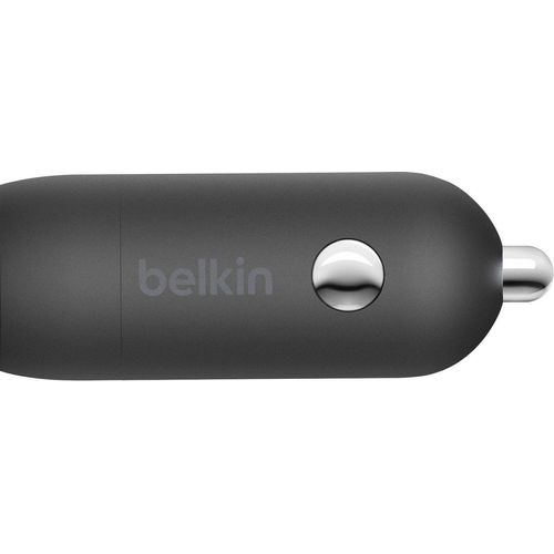 Belkin 20W USB-C Kfz-Ladegerät mit Power Delivery Autobatterie-Ladegerät, schwarz