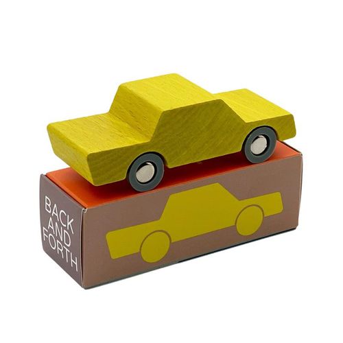 Spielzeugauto YELLOW aus Holz