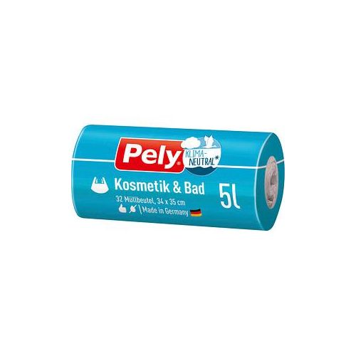 Pely Kosmetikbeutel 5,0 l weiß, 32 St.