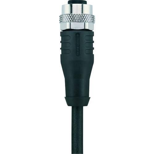 Escha 8046229 Sensor-/Aktor-Steckverbinder, konfektioniert M12 Buchse, gerade 2.00 m Polzahl: 4 1 St.