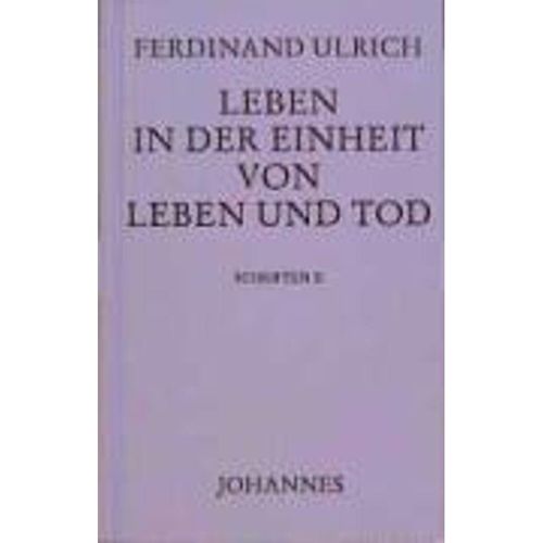 Ulrich, Ferdinand - Ferdinand Ulrich, Gebunden