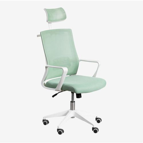 Bürostuhl mit Rollen und Armlehnen Teill Colors Mousse-Celadon – Mousse-Celadon – Sklum