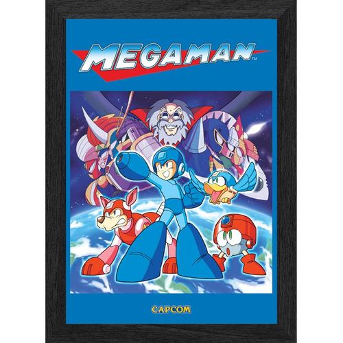 Pixel Frames - Plax Mega Man Mr X - Bild