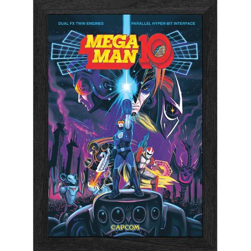 Pixel Frames - Plax Mega Man: Robot Crisis - Bild