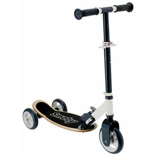 Smoby Wooden Scooter 3-rädriger Kinder Roller