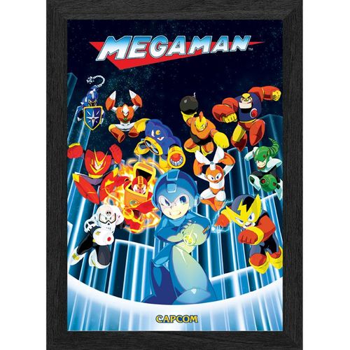 Pixel Frames - Plax Mega Man: Robot Master Ambush - Bild