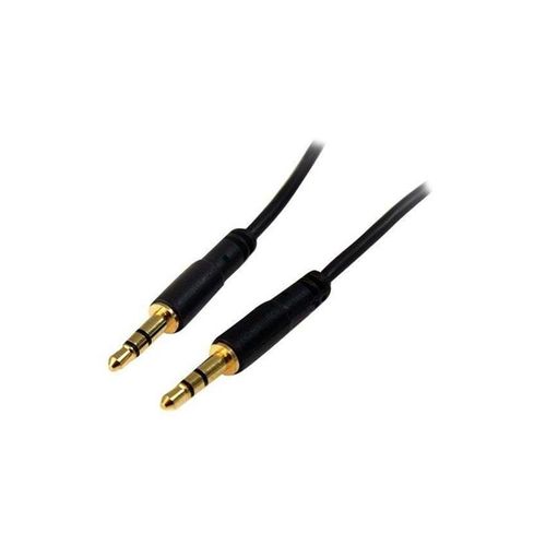 StarTech.com Slim 3.5mm Stereo Audio Kabel - Audiokabel - digitalt Audio