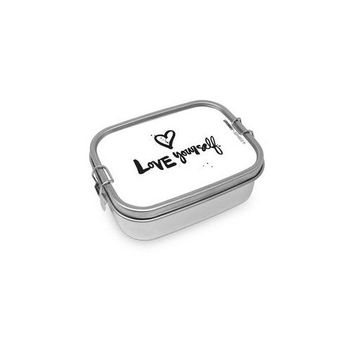 Lunchbox Love yourself aus Edelstahl