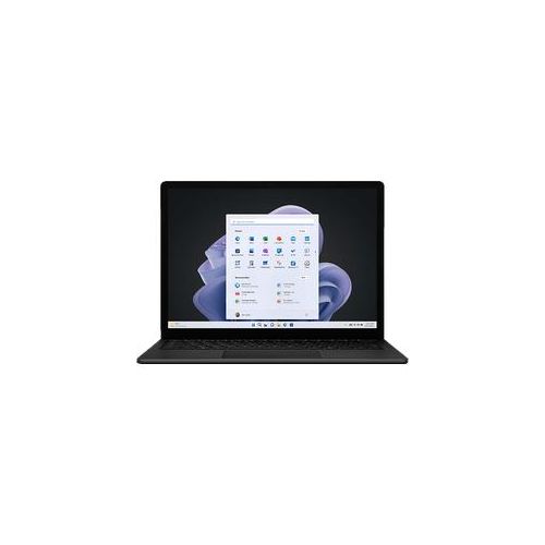 MICROSOFT Surface Laptop 5, Notebook mit 13,5 Zoll Display Touchscreen, Intel® CoreTM i7 Prozessor, 16 GB RAM, 512 SSD, Intel Iris® Xe, Schwarz