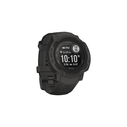 GARMIN Instinct 2 Solar Smartwatch Silikon, 135-230 mm, Schiefergrau