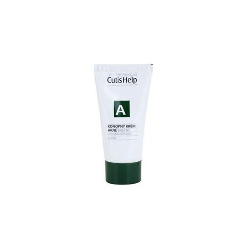 CutisHelp Health Care A – Acne Nachtcreme mit Hanf für problematische Haut, Akne 30 ml