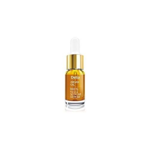 Delia Cosmetics Professional Face Care Argan Oil intensives regenerierendes und verjüngendes Serum mit Arganöl für Gesicht, Hals und Dekolleté 10 ml