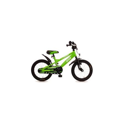 Kinderfahrrad BACHTENKIRCH „Kinderfahrrad – „Little-Dax TIMMY“, grün/schwarz“ Fahrräder Gr. 25 cm, 16 Zoll (40,64 cm), grün Kinder Kinderfahrräder