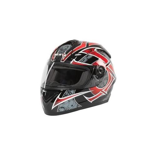 Motorradhelm NERVE "NH2013" Helme Gr. XXL Kopfumfang: 63cm - 63cm, rot