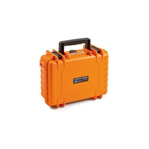 B&W International B&W Outdoor Case Typ 1000 4,1 l – Orange Leer