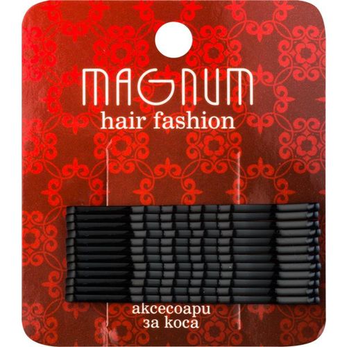 Magnum Hair Fashion Hair Pins Black 12 pc