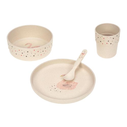 Lässig Kinder-Geschirr-Set 4er Set