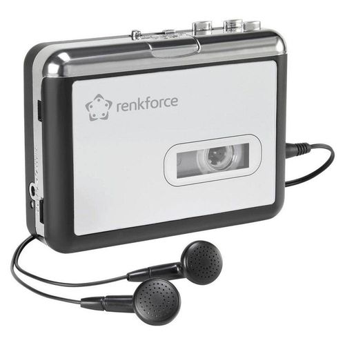 Renkforce USB-KASETTEN-ENCODER Kassetten Player (Inkl. Kopfhörer)