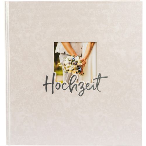 Goldbuch Hochzeitsalbum „Hand in Hand“, 60 Seiten, weiß