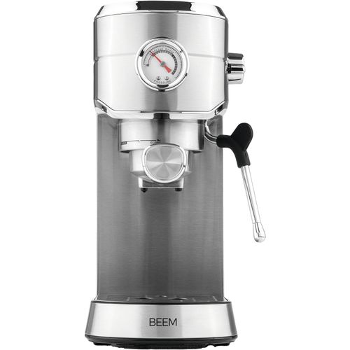 BEEM Espresso-Siebträgermaschine „Ultimate“, 20 bar Pumpendruck, silber