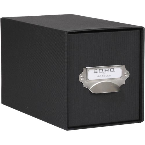 Rössler CD-Box "S.O.H.O.", mit Griff, schwarz