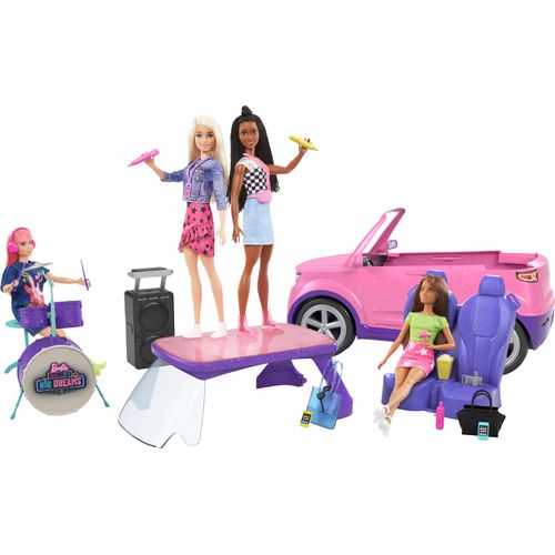 Barbie Big City - Dreams Puppenfahrzeug "SUV", rosa