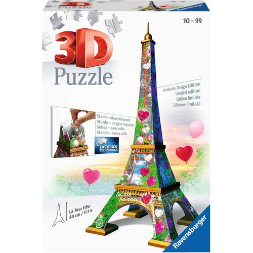 Ravensburger 3D-Puzzle "Eiffelturm Love Edition", 216 Teile