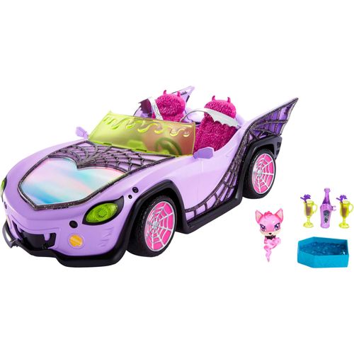 Monster High Spielzeugauto "Ghoul Mobil", lila