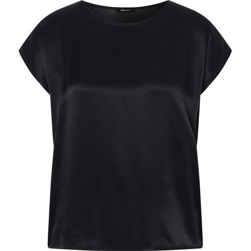 MORE & T-Shirt, Satin-Vorderseite, für Damen, blau, 46