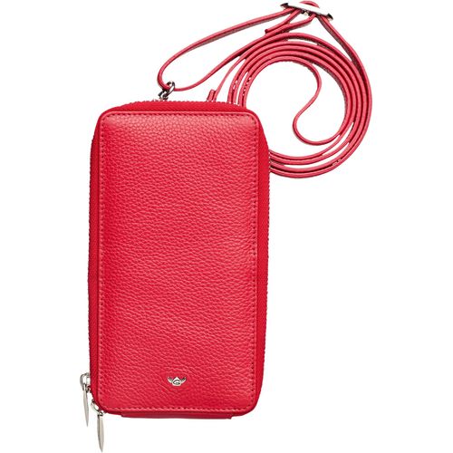 Golden Head® Smartphonetasche, Kreditkartenfächer, rot