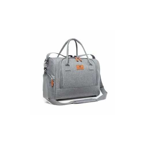 Cangaroo Wickeltasche Jossie Wickelunterlage, Reißverschluss, Gurt verstellbar grau