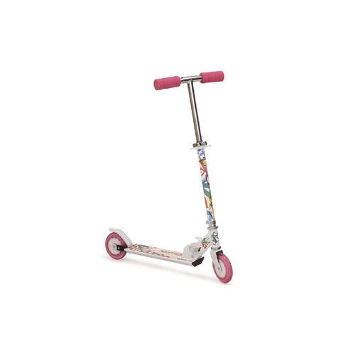 Kinderroller Magic, Scooter Höhe einstellbar, zusammenklappbar, PU-Räder 125 mm rosa