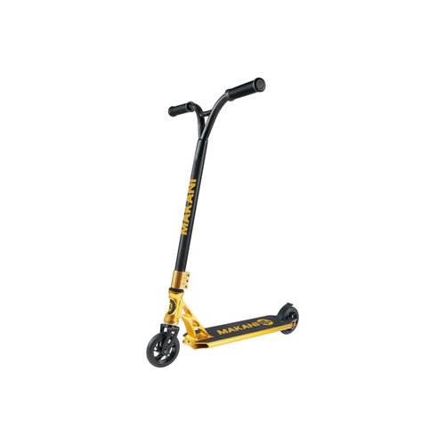 Makani Kinderroller Hylos 88A PU-Räder, ABEC-7, Lenker 360° drehbar, Bremse gold