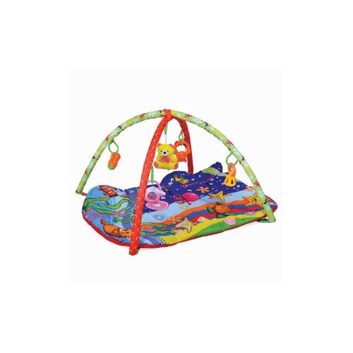 Moni Spielbogen Baby Like 143A, Unterwasserwelt, 5 Spielsachen, Wachstumsskala