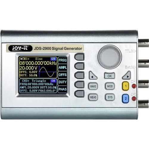 Joy-it JDS2915 Funktionsgenerator akkubetrieben, Funktionsgenerator netzbetrieben 15 MHz - 0.01 µHz 2-Kanal