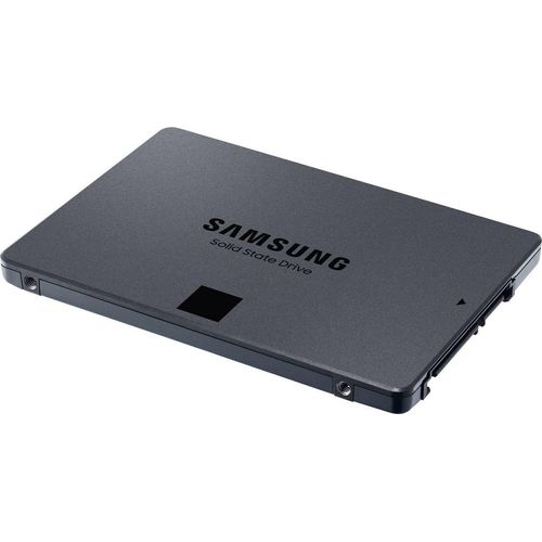Samsung 870 QVO interne SSD (4 TB) 2,5" 560 MB/S Lesegeschwindigkeit, 530 MB/S Schreibgeschwindigkeit, grau