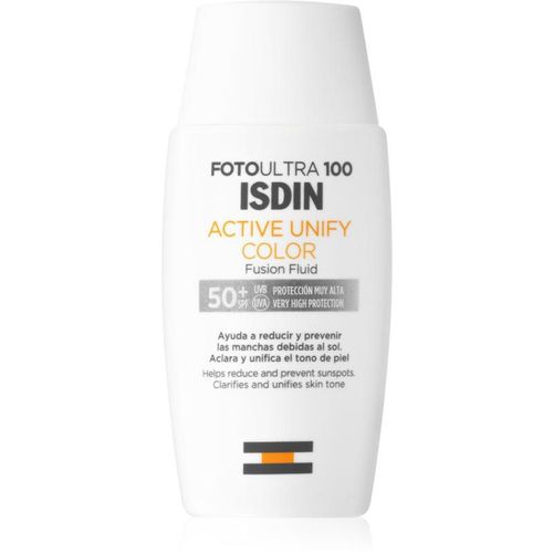 ISDIN Foto Ultra 100 Active Unify Beschermende Getinte Crème tegen Pigmentvlekken SPF 50+ 50 ml